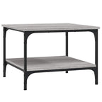 Couchtisch Grau Sonoma 55x55x40 cm Holzwerkstoff