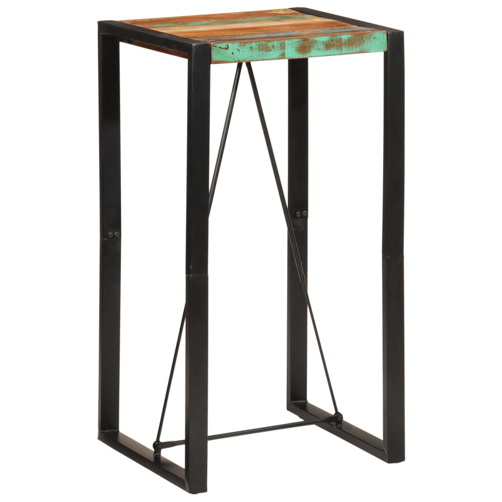 Bartisch 60x55x110 cm Altholz Massiv