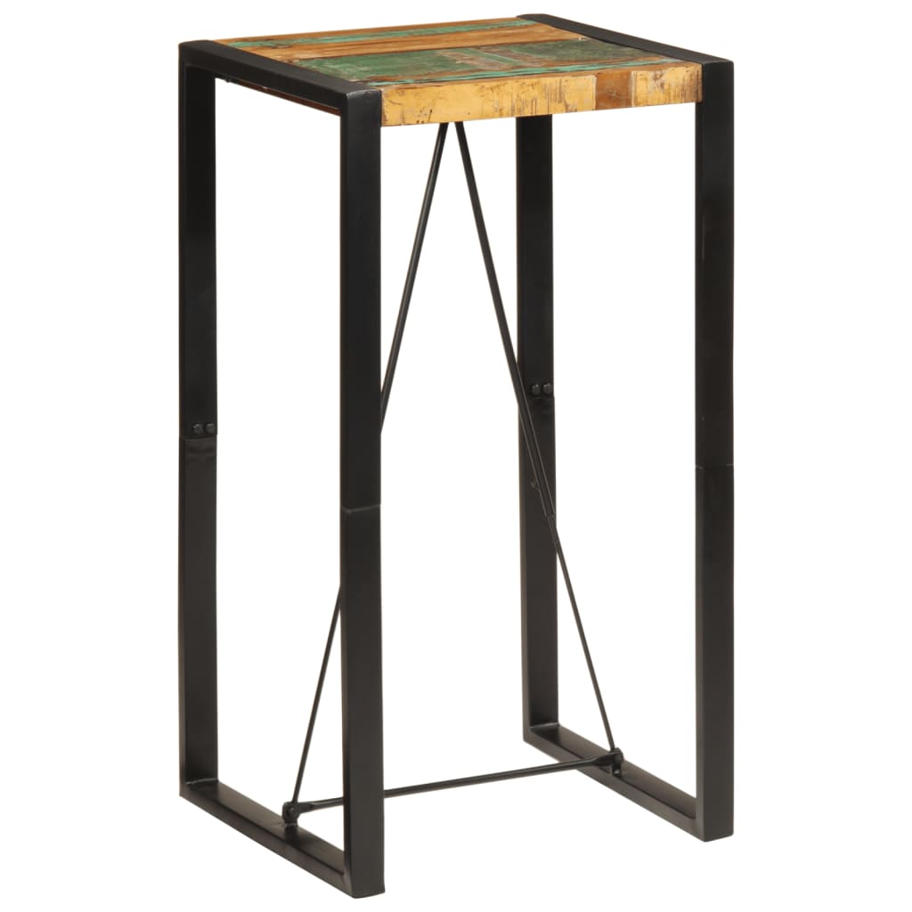Bartisch 60x55x110 cm Altholz Massiv