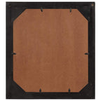 Badspiegel 55x1x60 cm Glas und Massivholz Mango