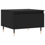 Couchtische 2 Stk. Schwarz 50x46x35 cm Holzwerkstoff