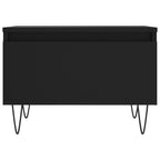 Couchtische 2 Stk. Schwarz 50x46x35 cm Holzwerkstoff