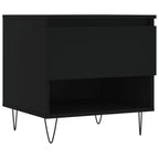 Couchtische 2 Stk. Schwarz 50x46x50 cm Holzwerkstoff