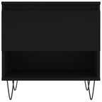 Couchtische 2 Stk. Schwarz 50x46x50 cm Holzwerkstoff