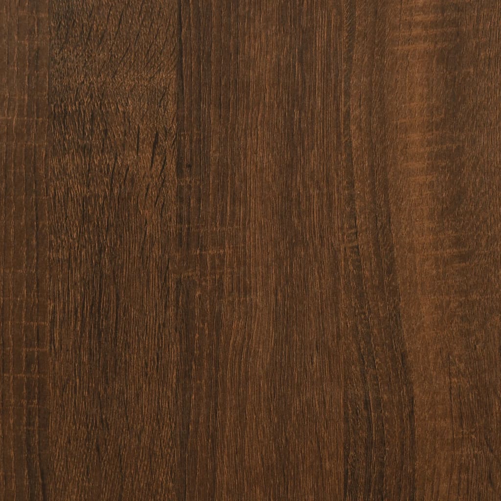 Couchtisch Braun Eichen-Optik 60x44,5x45 cm Holzwerkstoff