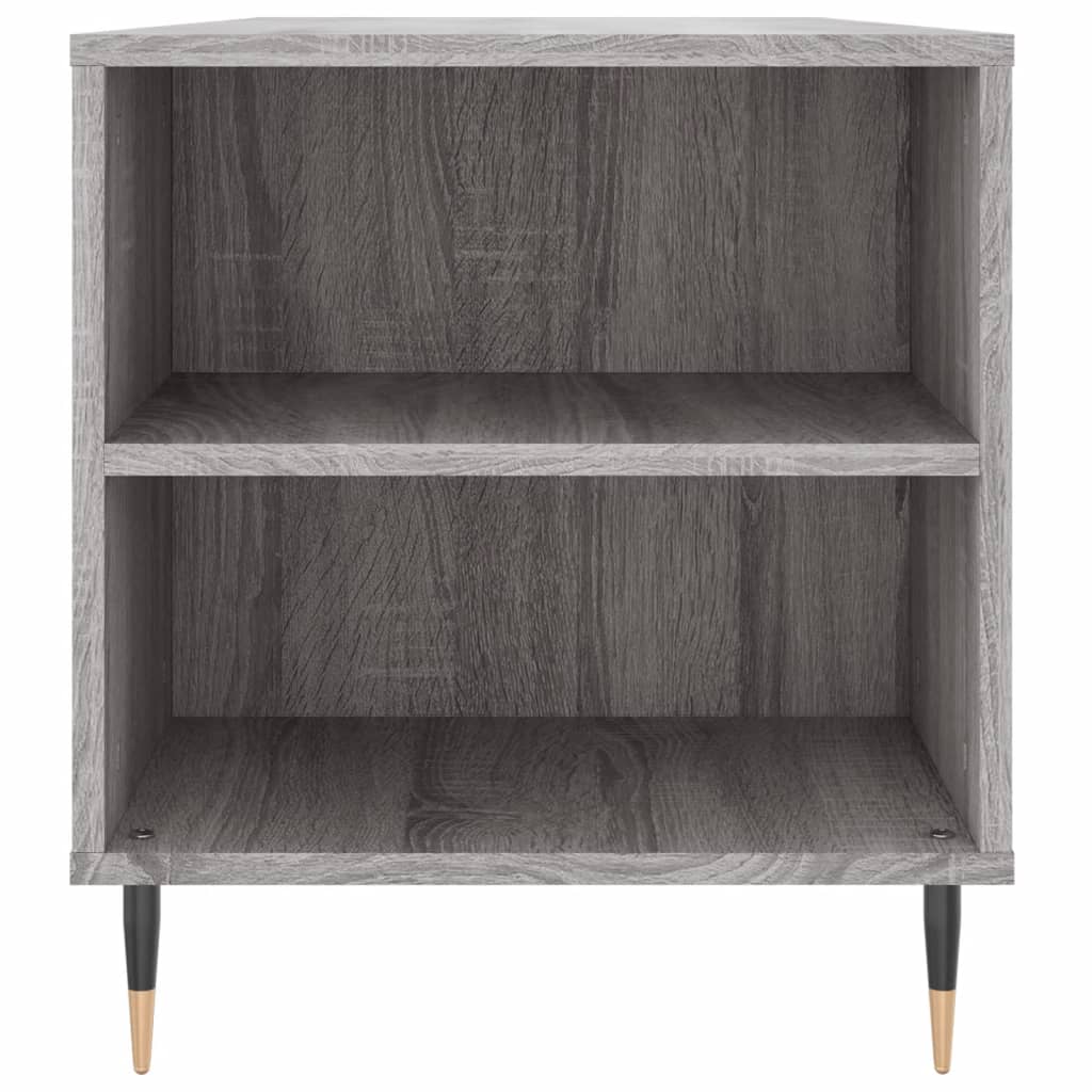 Couchtisch Grau Sonoma 102x44,5x50 cm Holzwerkstoff