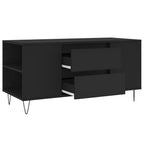 Couchtisch Schwarz 102x44,5x50 cm Holzwerkstoff