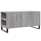 Couchtisch Grau Sonoma 102x44,5x50 cm Holzwerkstoff