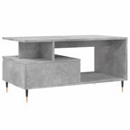 Couchtisch Betongrau 90x49x45 cm Holzwerkstoff