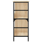 Bücherregal Sonoma-Eiche 78,5x33x82 cm Holzwerkstoff
