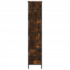 Bücherregal Räuchereiche 78,5x33x153 cm Holzwerkstoff