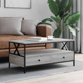Couchtisch Grau Sonoma 100x51x45 cm Holzwerkstoff