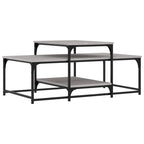 Couchtisch Grau Sonoma 102x60x45 cm Holzwerkstoff