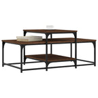 Couchtisch Braun Eichen-Optik 102x60x45 cm Holzwerkstoff