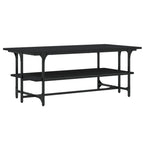 Couchtisch Schwarz 100x50x40 cm Holzwerkstoff