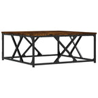 Couchtisch Räuchereiche 70x70x30 cm Holzwerkstoff