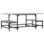 Couchtisch Grau Sonoma 100x50,5x40 cm Holzwerkstoff