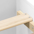 Bettgestell Weiß 90x200 cm Holzwerkstoff
