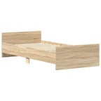 Bettgestell ohne Matratze Sonoma-Eiche 90x190 cm Holzwerkstoff