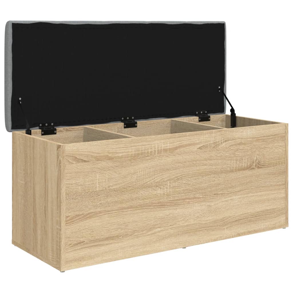 Aufbewahrungsbank Sonoma-Eiche 102 x 42 x 45 cm Holzwerkstoff