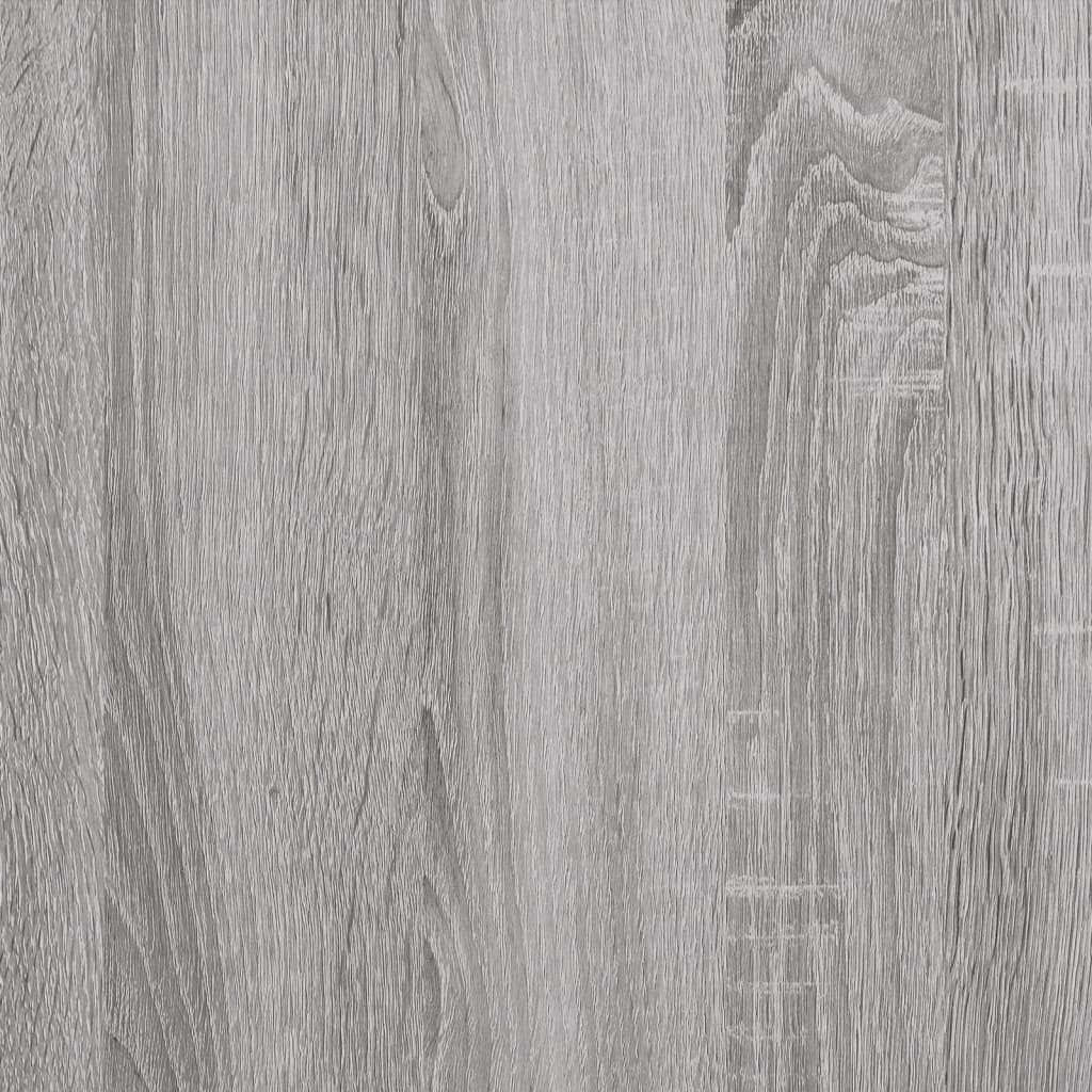 Schuhbank Grau Sonoma 62x32x50 cm Holzwerkstoff