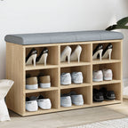 Schuhbank Sonoma-Eiche 82 x 32 x 50 cm Holzwerkstoff
