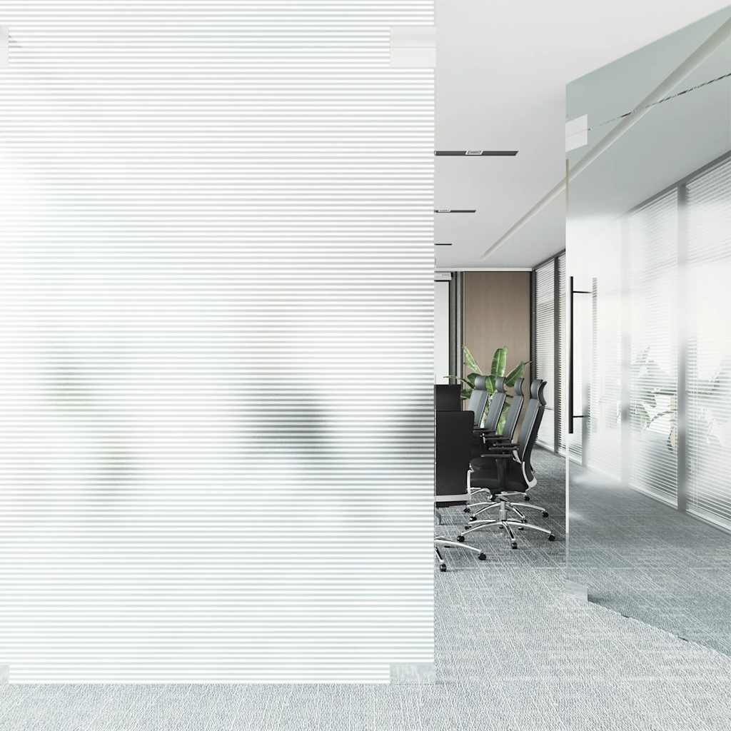 Fensterfolien Matt Streifen-Design PVC
