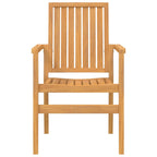 7-tlg. Garten-Essgruppe Massivholz Teak