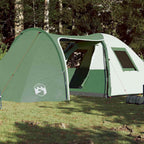 Kuppel-Familienzelt 6 Personen Grün Wasserdicht