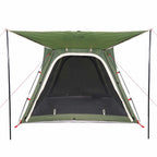 Campingzelt 4 Personen Grün Quick Release Wasserfest