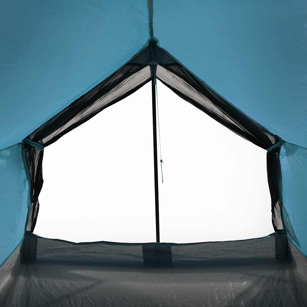 Campingzelt 2 Personen Blau Wasserfest