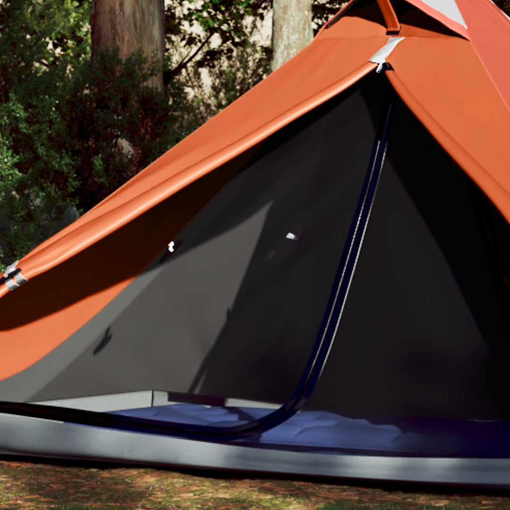 Tipi-Hängezelt 1 Person Orange Wasserdicht