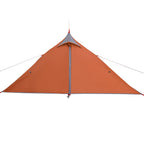 Tipi-Hängezelt 1 Person Orange Wasserdicht