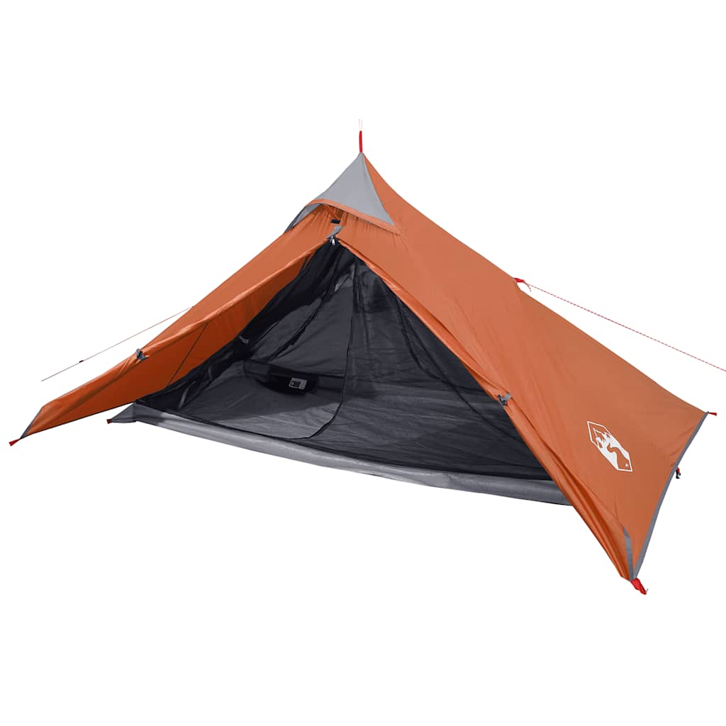 Tipi-Hängezelt 1 Person Orange Wasserdicht