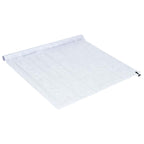 Fensterfolien 2 Stk. Matt Bambus-Muster PVC