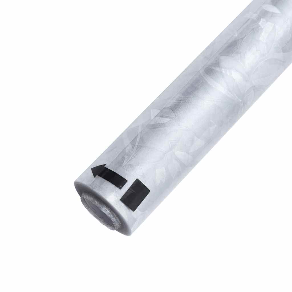 Fensterfolien 2 Stk. Matt Blumenmuster PVC