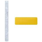 Fensterfolien 2 Stk. Matt Blumenmuster PVC