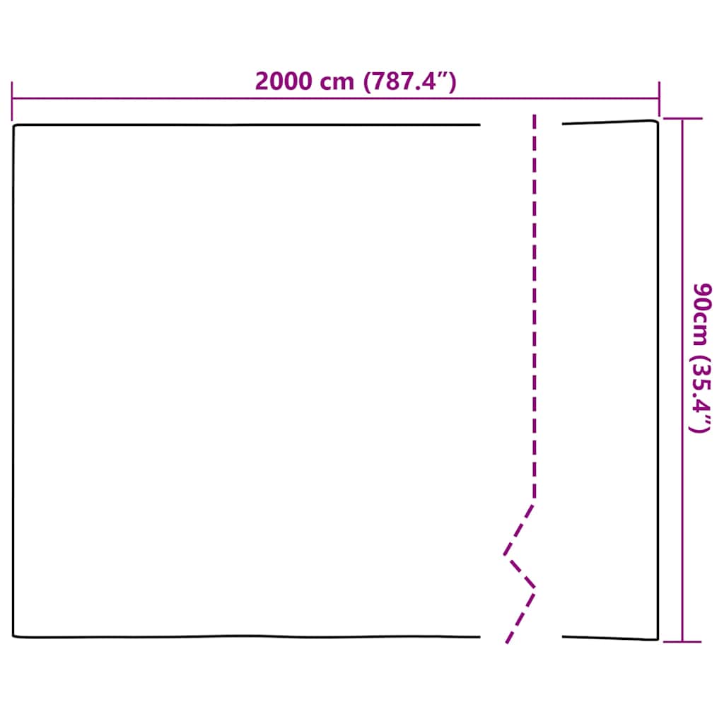 Fensterfolien 4 Stk. Matt Blumenmuster PVC