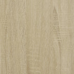 Bettgestell Sonoma-Eiche 150x200 cm Holzwerkstoff