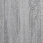 Bettgestell Grau Sonoma 140x200 cm Holzwerkstoff