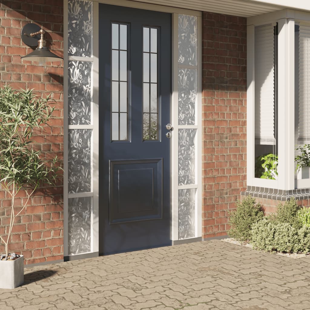 Fensterfolie Matt Blumenmuster 60x500 cm PVC