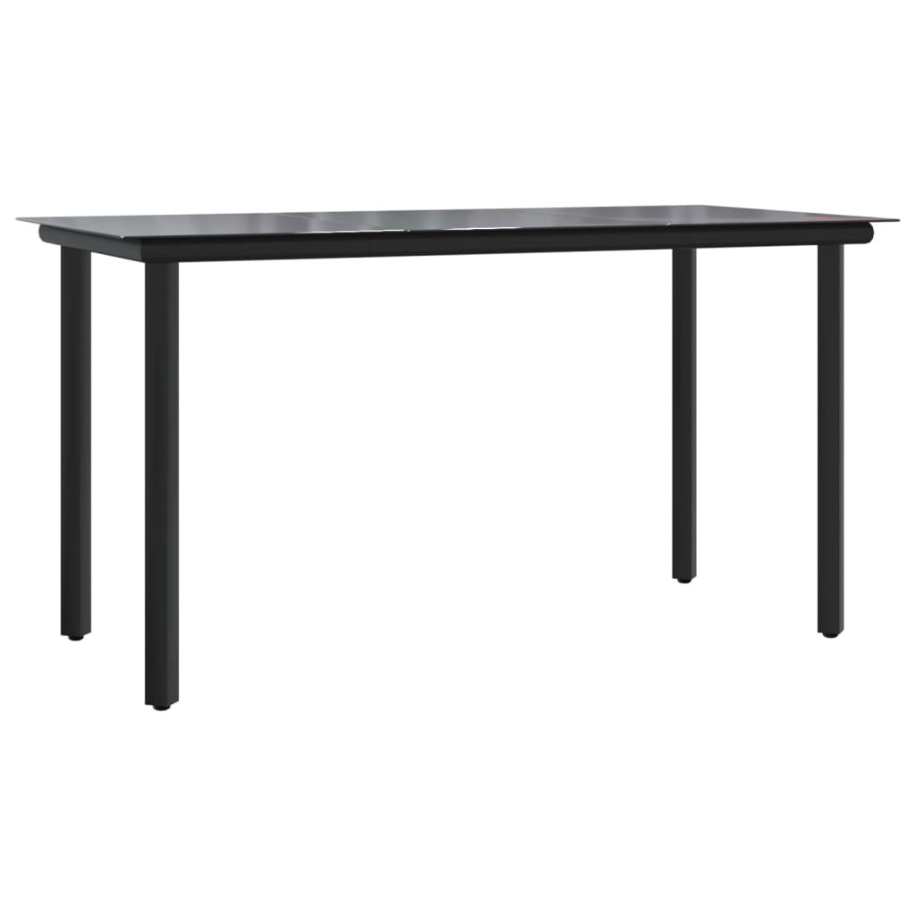 9-tlg. Garten-Essgruppe mit Kissen Braun Poly Rattan