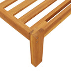 Garten-Mittelsofa aus Paletten Massivholz Akazie
