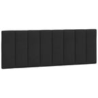 Bettgestell mit LED ohne Matratze "Hanko" Schwarz 120x200 cm Samt