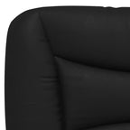 Bettgestell mit LED ohne Matratze "Hvar" Schwarz 90x200 cm