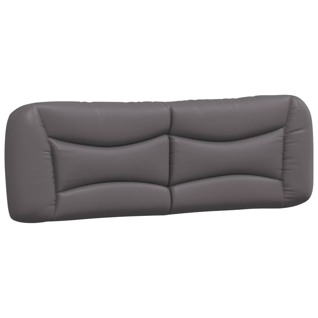 Bettgestell mit LED ohne Matratze "Hvar" Grau 160x200 cm