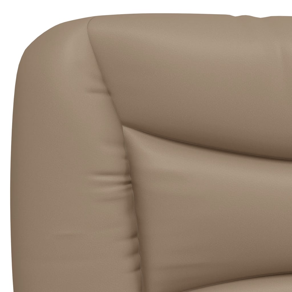 Bettgestell mit LED ohne Matratze "Hvar" Cappuccino-Braun 160x200 cm