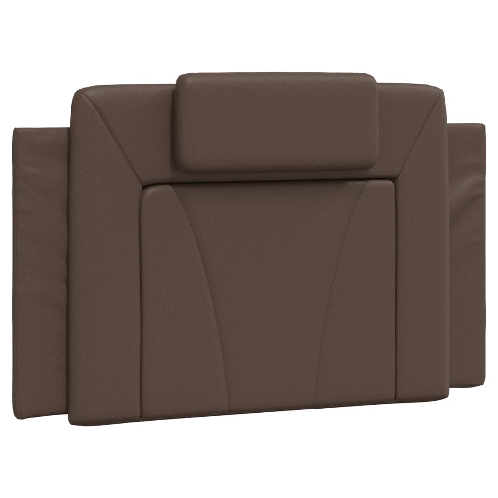 Bettgestell "Viana" mit LED ohne Matratze Braun 80x200 cm