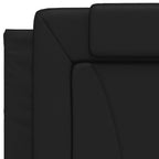 Bettgestell "Viana" mit LED ohne Matratze Schwarz 90x200 cm