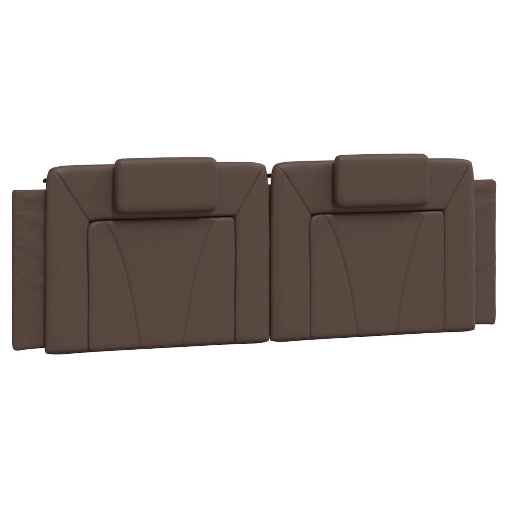 Bettgestell "Viana" mit LED ohne Matratze Braun 160x200 cm